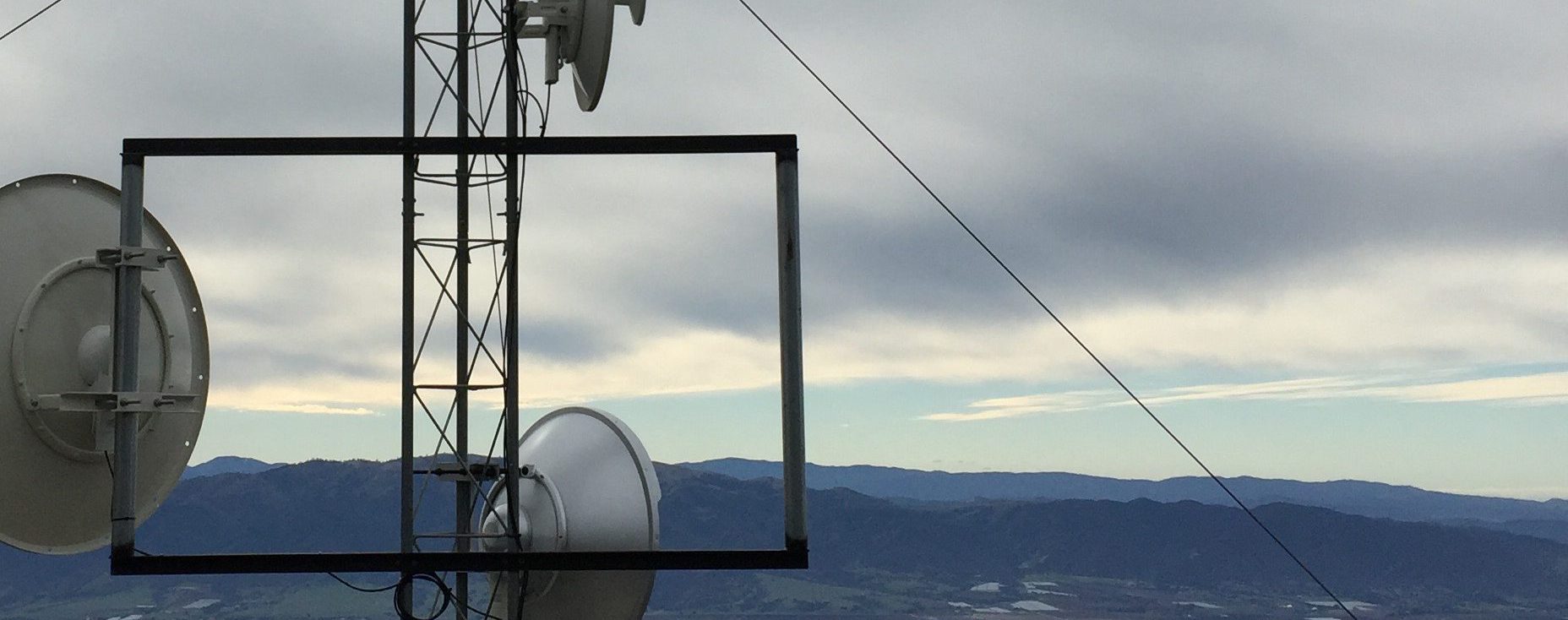 Microwave wireless link Fort McMurray Alberta